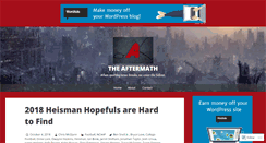 Desktop Screenshot of aftermathsports.com
